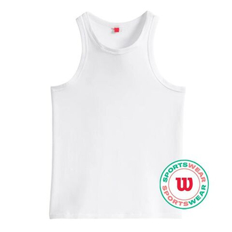 Женский теннисный топ Wilson Fieldhouse Tank Top Lite - ярко-белый