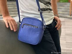 Мужская сумка из кожи питона BG-405