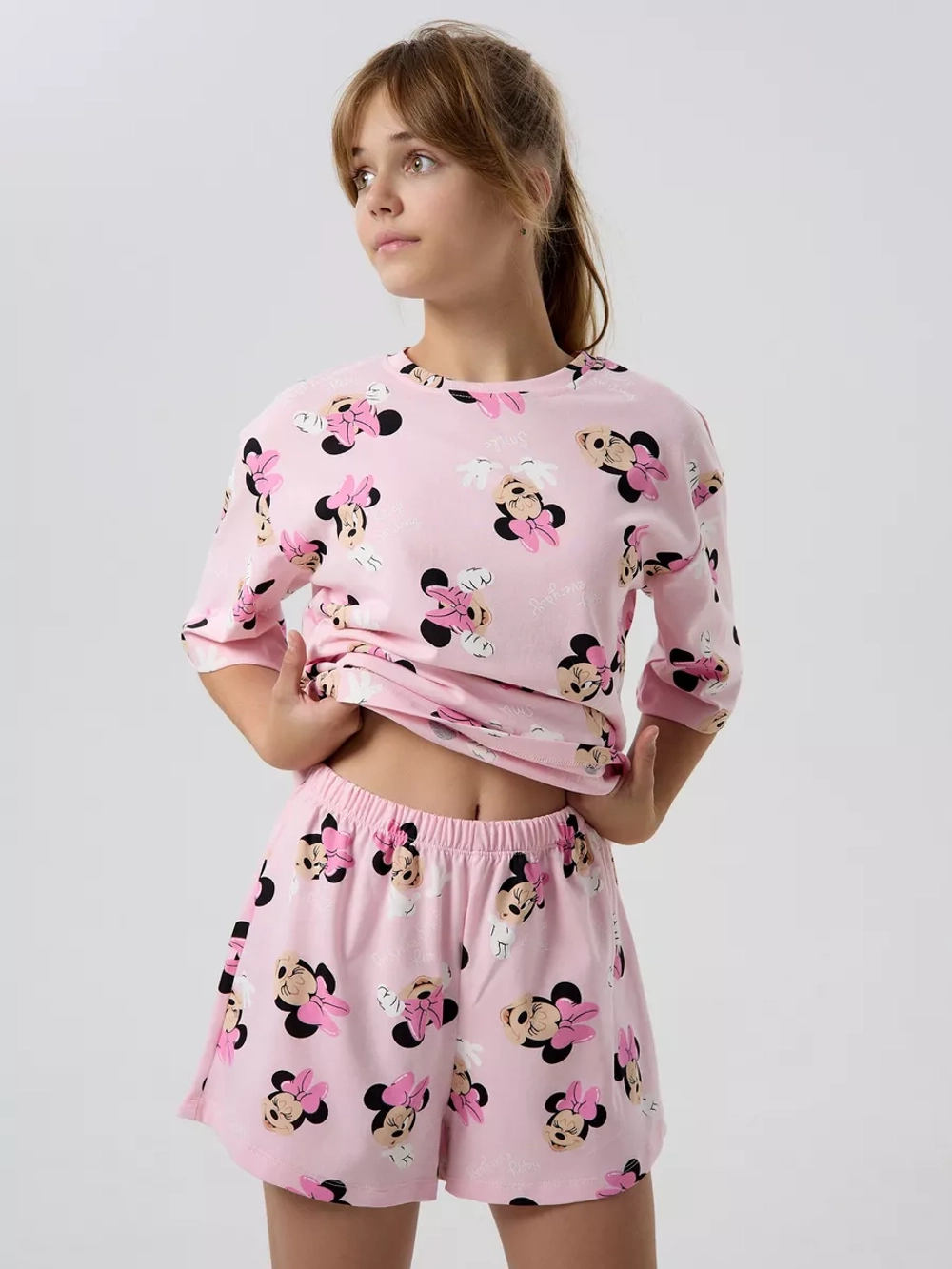 Пижама домашняя с шортами