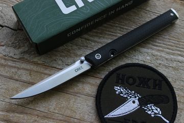 Складной нож CRKT 7096 CEO c клинком из стали 8Cr13MoV, рукоять GRN