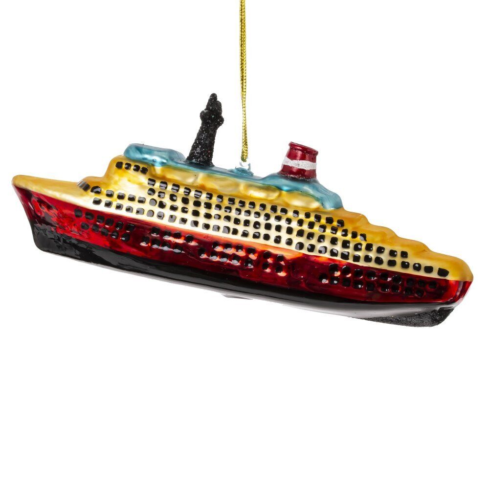 GAEM Украшение новогоднее "Корабль", L15 W3 H6 см