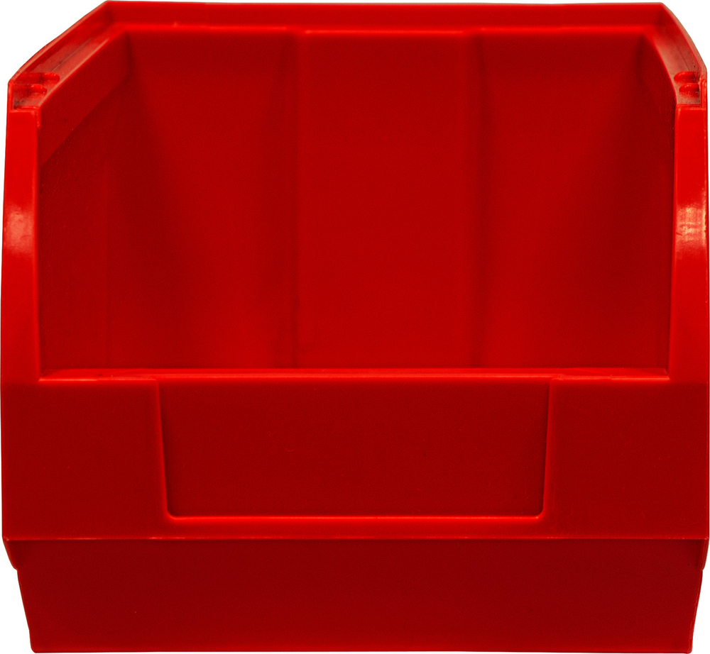 Ящик сплошной 250×150×130 мм, объем 4.88 л., арт.: 5002, красный, код: 10036