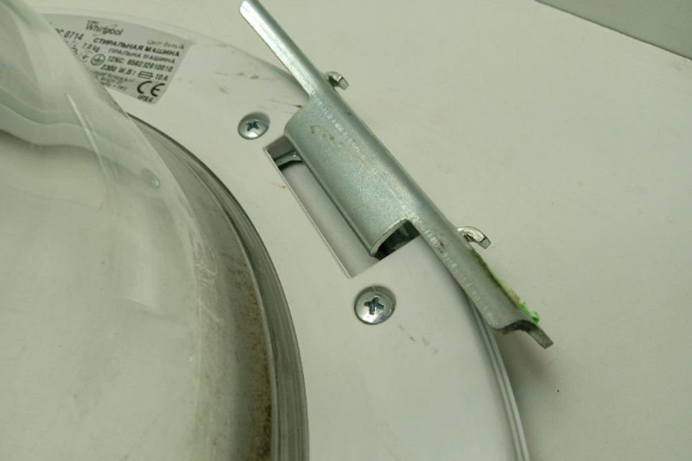 AWOC0714 кт138 Люк в сборе для стиральной машины Whirlpool AWOC0714 б/у