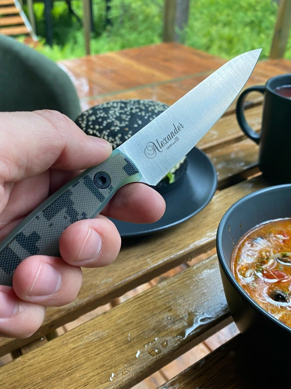 Кухонный Нож Alexander S AUS-8