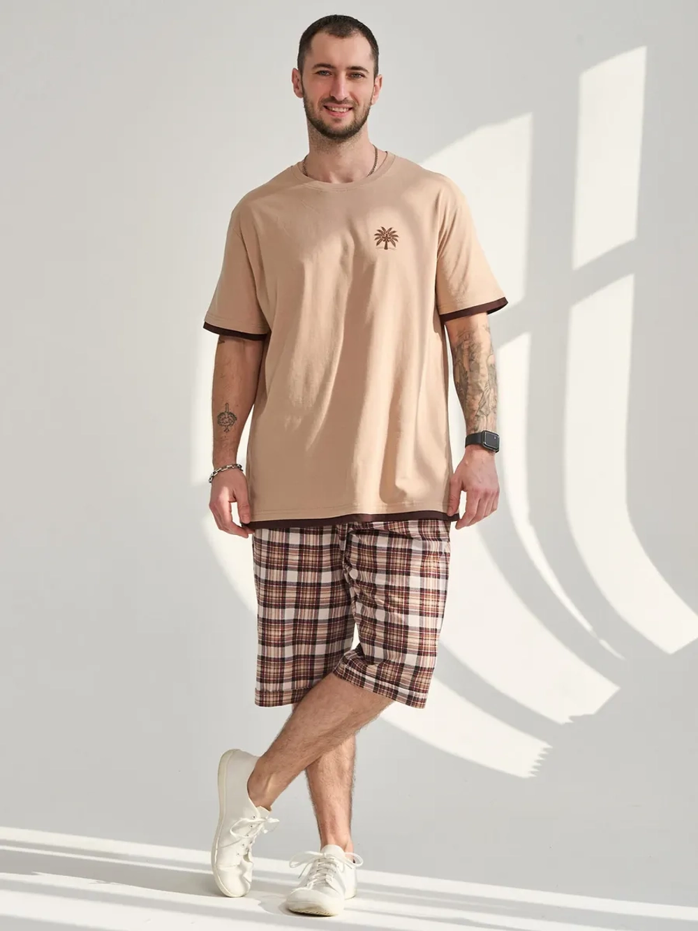 Комплект мужской "Пальма" (бриджи)