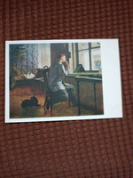 Винтажные открытки СССР 1957 ( Репин И.Е.)