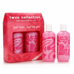 Подарочный женский набор Love collection: гель для душа и пена для ванны