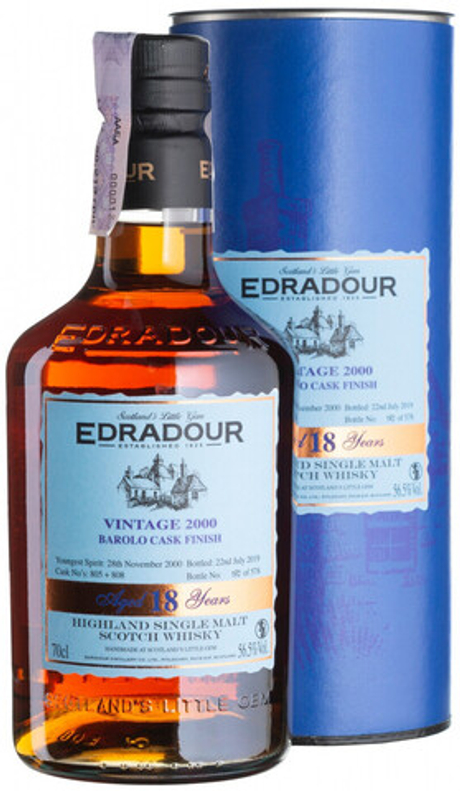 Виски Эдраду Бароло Каск Финиш Миллизим