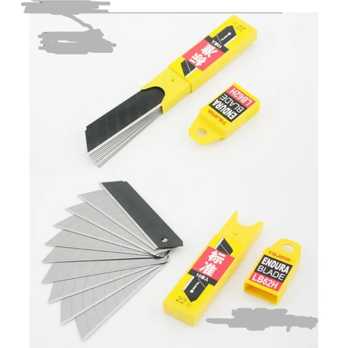 Лезвия TAJIMA, CB-62 22 мм, обламывающиеся , 10 шт. в футляре