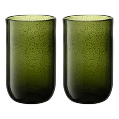 Набор стаканов flowi, 510 мл, темно-зеленые, 2 шт.