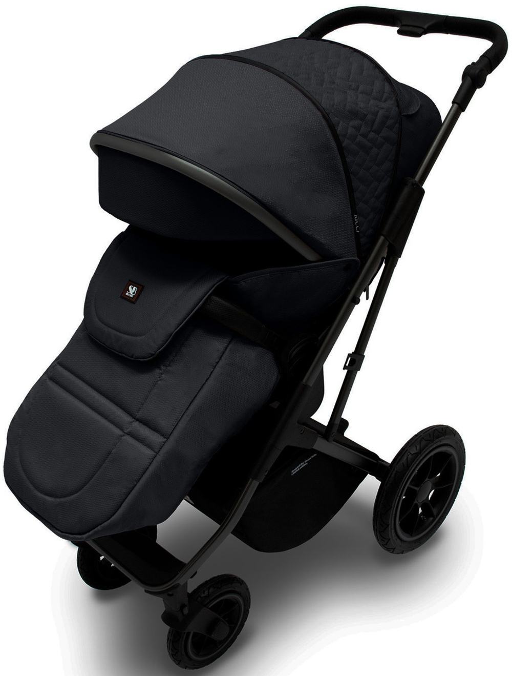 Коляска 3 в 1 Sweet Baby Ricci Air + автокресло Premier Grey Black (Air)