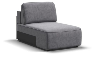 Кинг Модуль оттоманка Велюр Роял агат