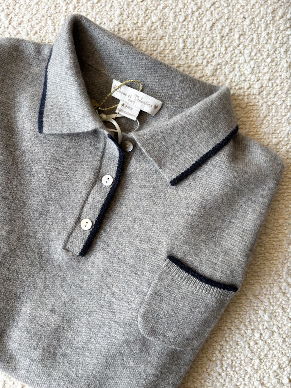 Новое кашемировое поло Oscar et Valentine, 164