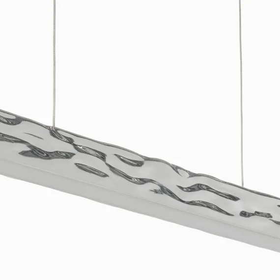 Подвесной светильник Eternity длина 150 см, серебристый
