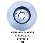 ТОРМОЗНЫЕ ДИСКИ RAV4 ACA2#/CLA2#/ZCA2# 2000-2005