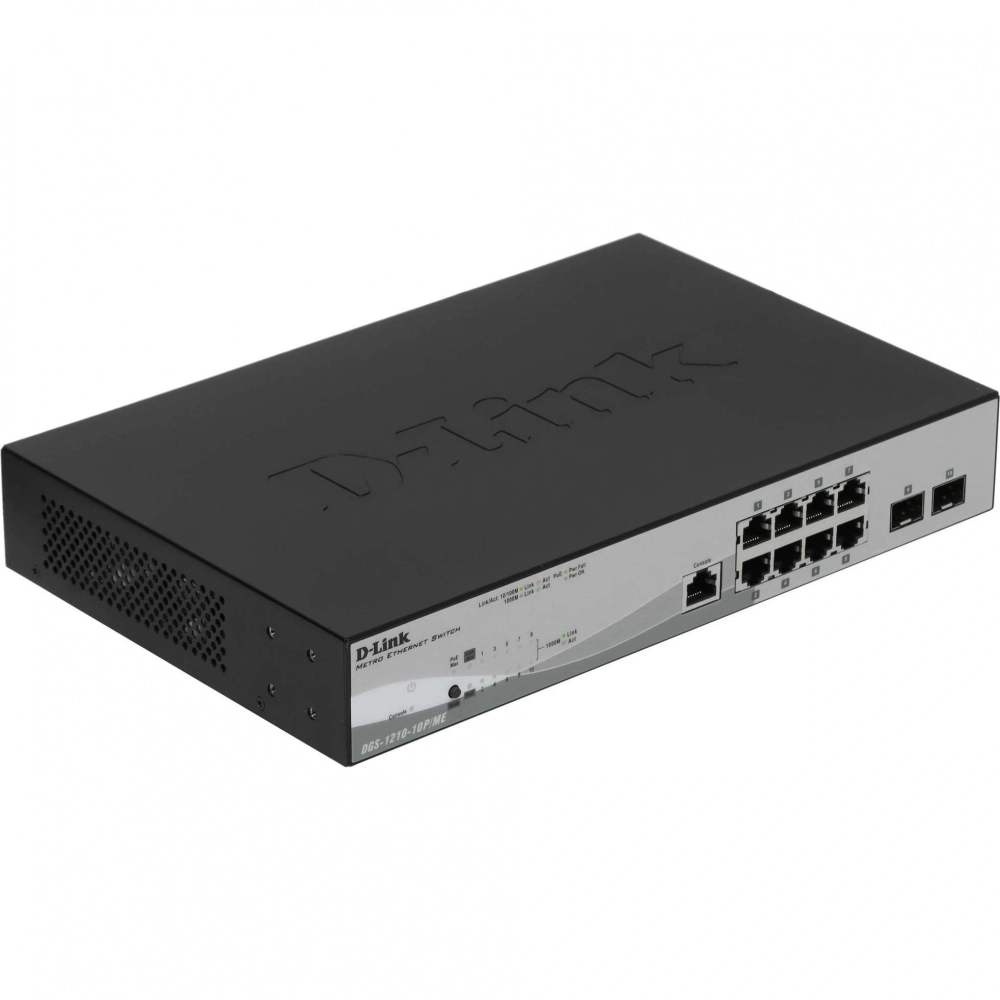 Коммутатор D-Link DGS-1210-10P/ME/A1A