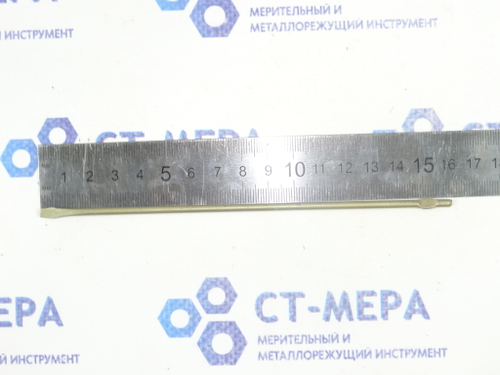 Заготовка шлицевая плоская (минусовая) 160х3.2х0.45мм (Без ручки) СССР