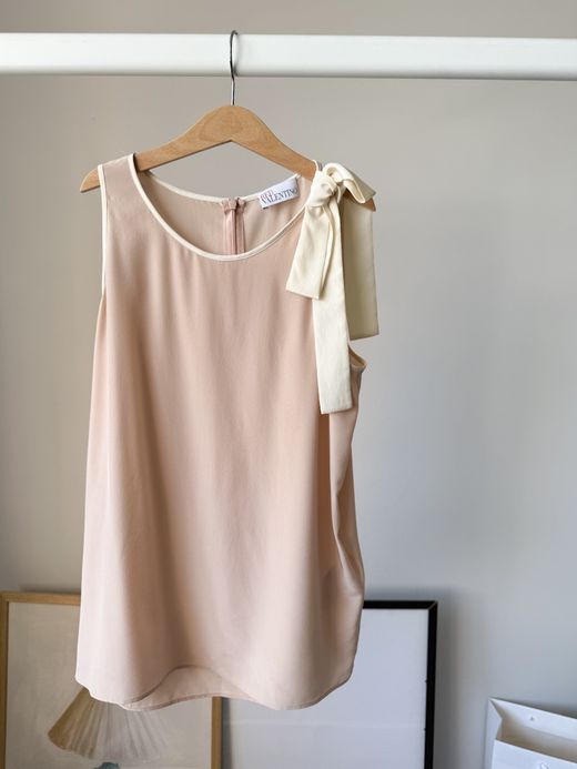 Шелковая блузка Red Valentino, S