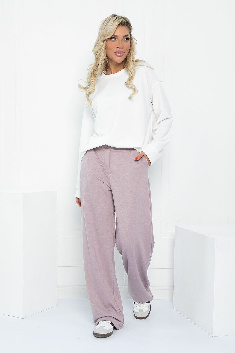 Костюм Сара (бело-лиловый) К12952-25М LT Collection