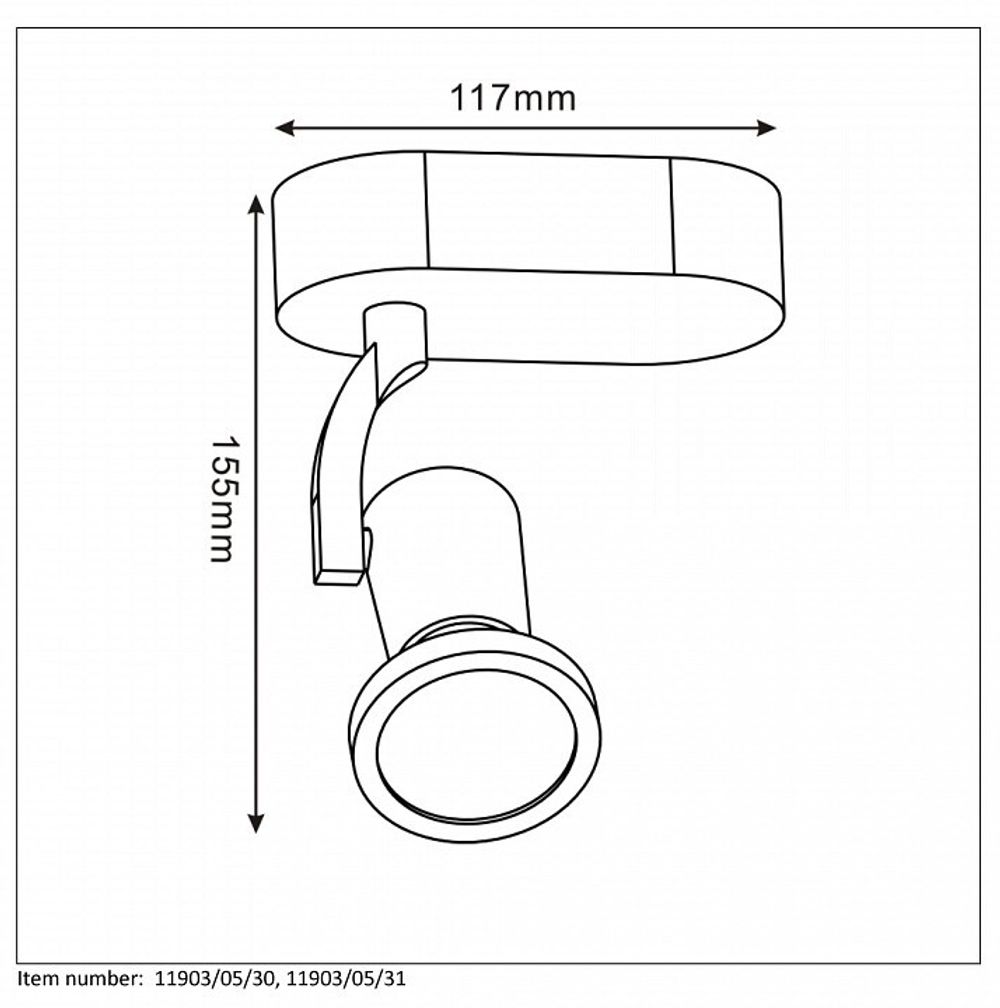 Спот Lucide Jaster-Led 11903/05/30