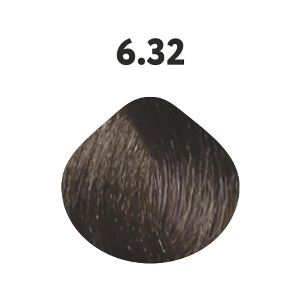 6.32 крем-краска KAARAL Baco Color Collection темный золотисто-фиолетовый блондин - 100 мл.