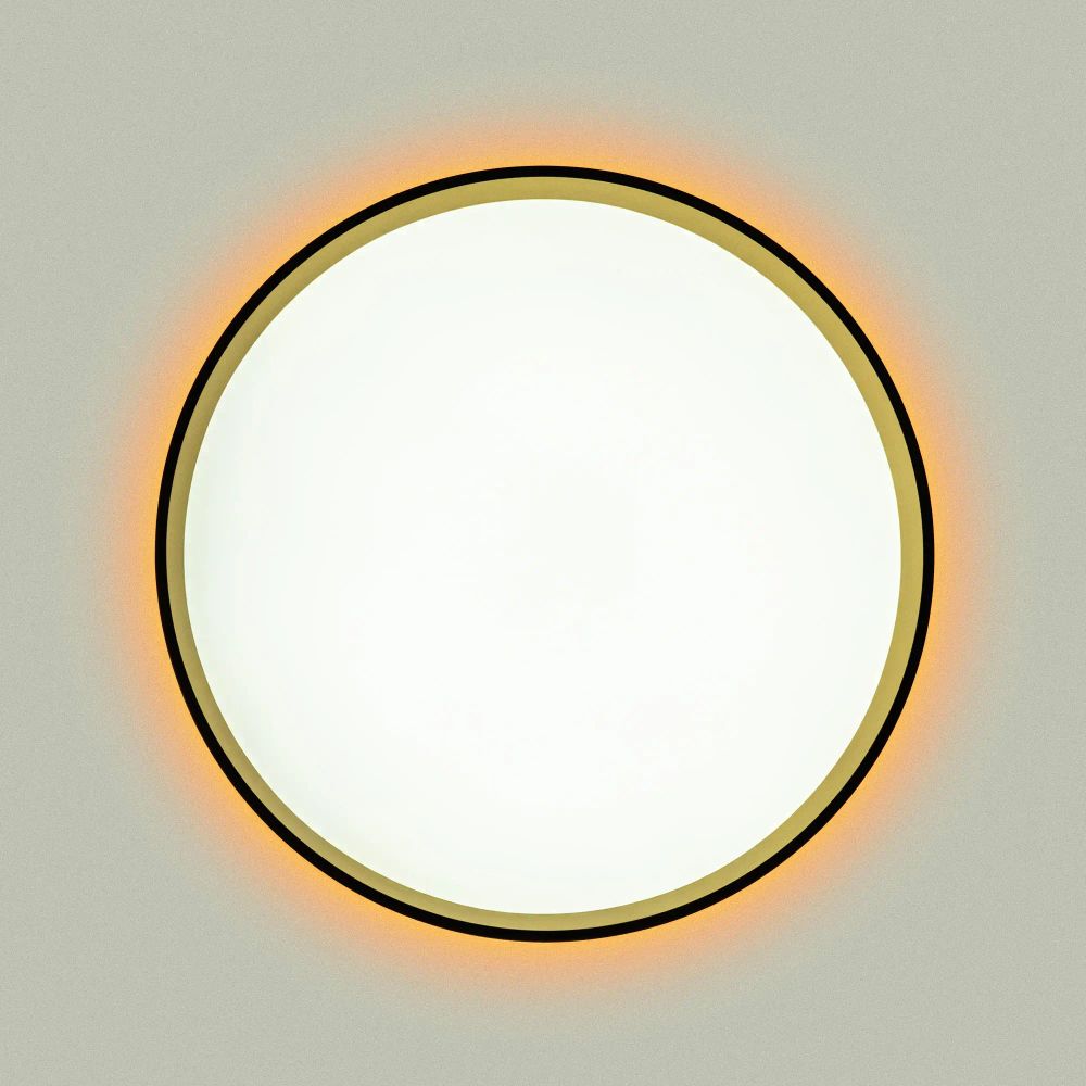 Citilux ETALON CL750321R LED RGB Светильник с пультом Чёрный+Золото