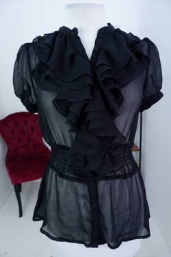 Блузка New Look прозрачная, маркировка 12, визуально на 50 размер