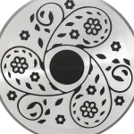 Кастрюля алюминий, антиприг, 5 л, с крыш, Горница, Гранит, к2732аг