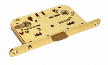 1885P-PG защелка под цилиндр бесшумная (золото) 1/5 "Morelli"