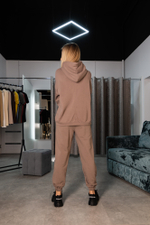 Спортивный костюм с капюшоном трикотажный оптом