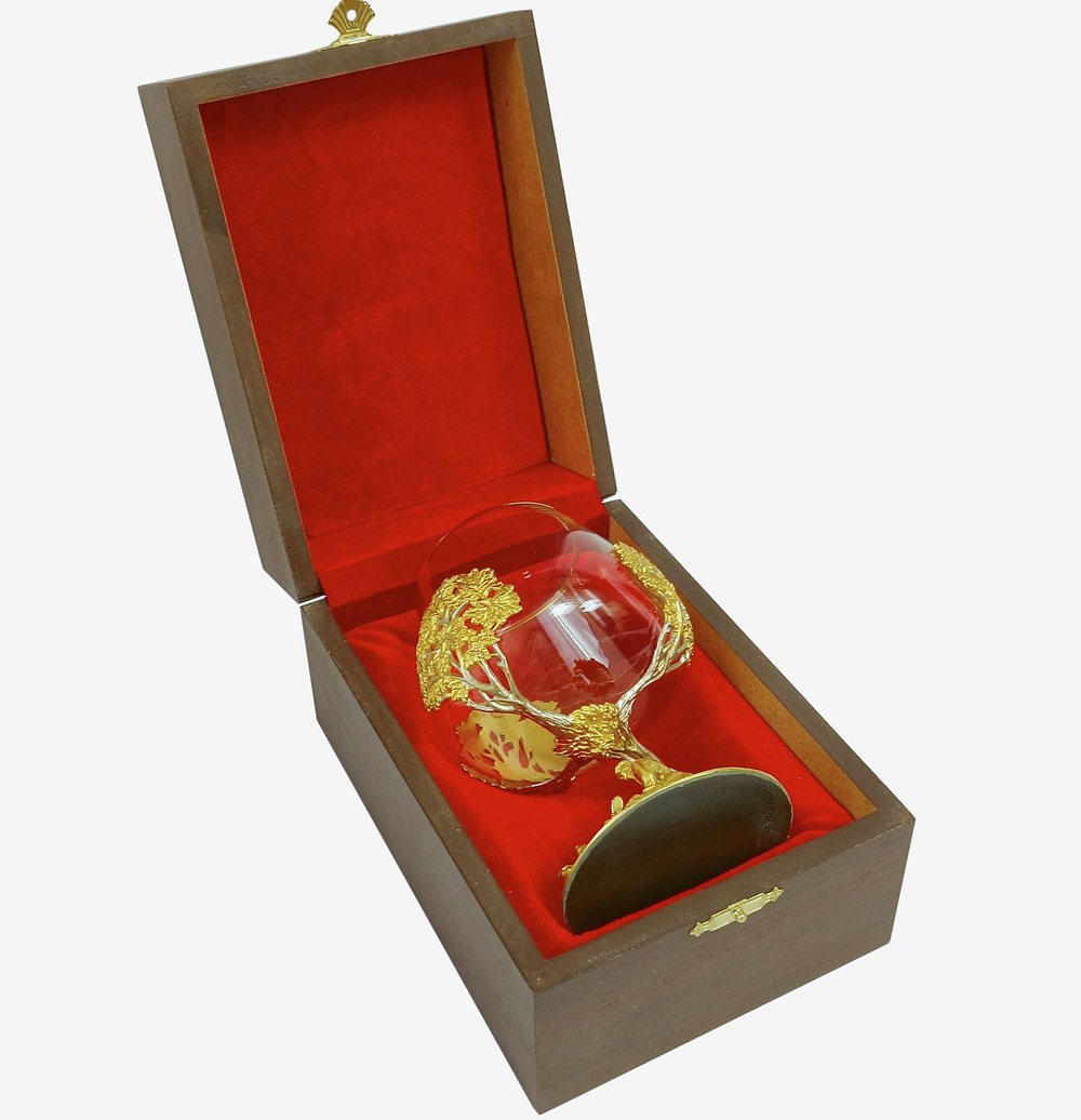 Бокал «Охотники на привале»