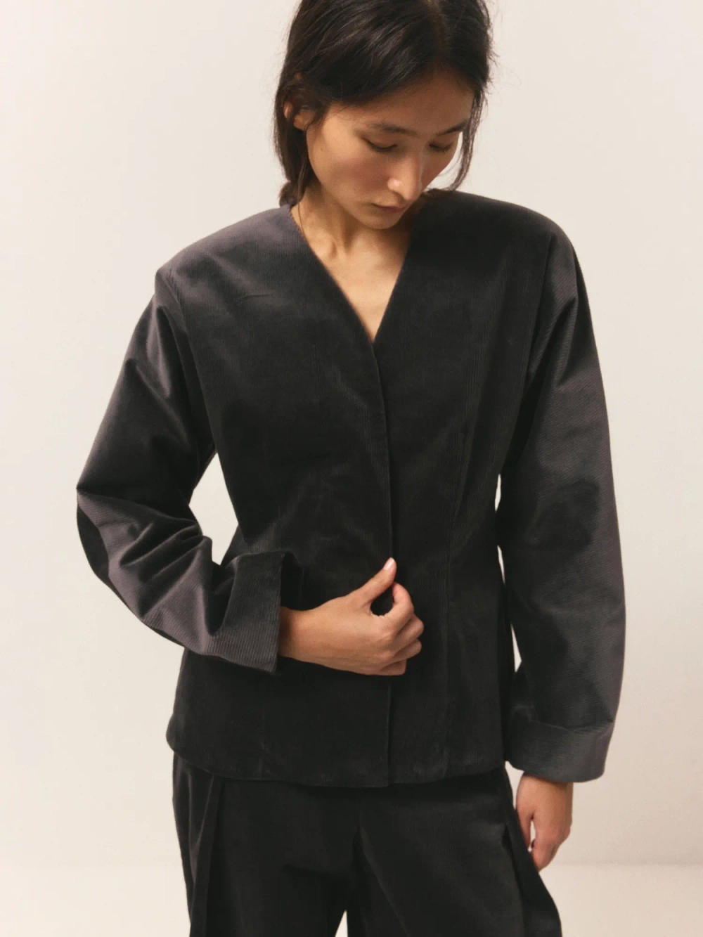 Жакет из итальянского вельвета