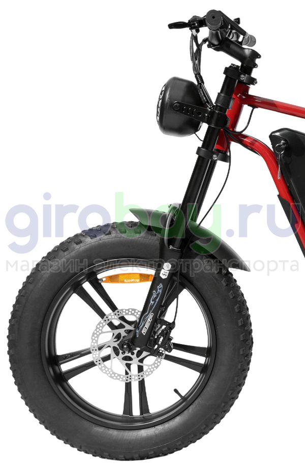 Электровелосипед IKINGI S6 PRO (60V/23Ah) - Красный