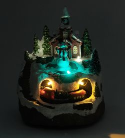 XM-752/1 Новогодняя миниатюра с подсветкой