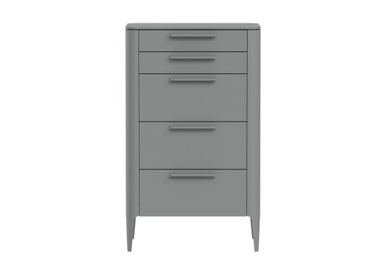 Комод Type высокии? 5 ящиков (серый)