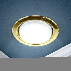 KL35 GD-10 /1 Светильник ЭРА под лампу Gx53,220V,13W ,золото (упаковка 10 шт)