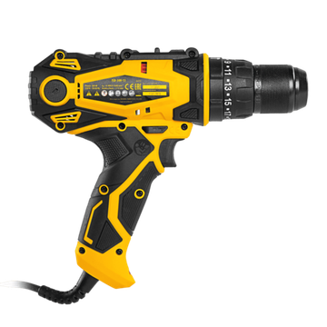 Дрель-шуруповерт сетевая ударная ISD-300-13 Denzel 26211