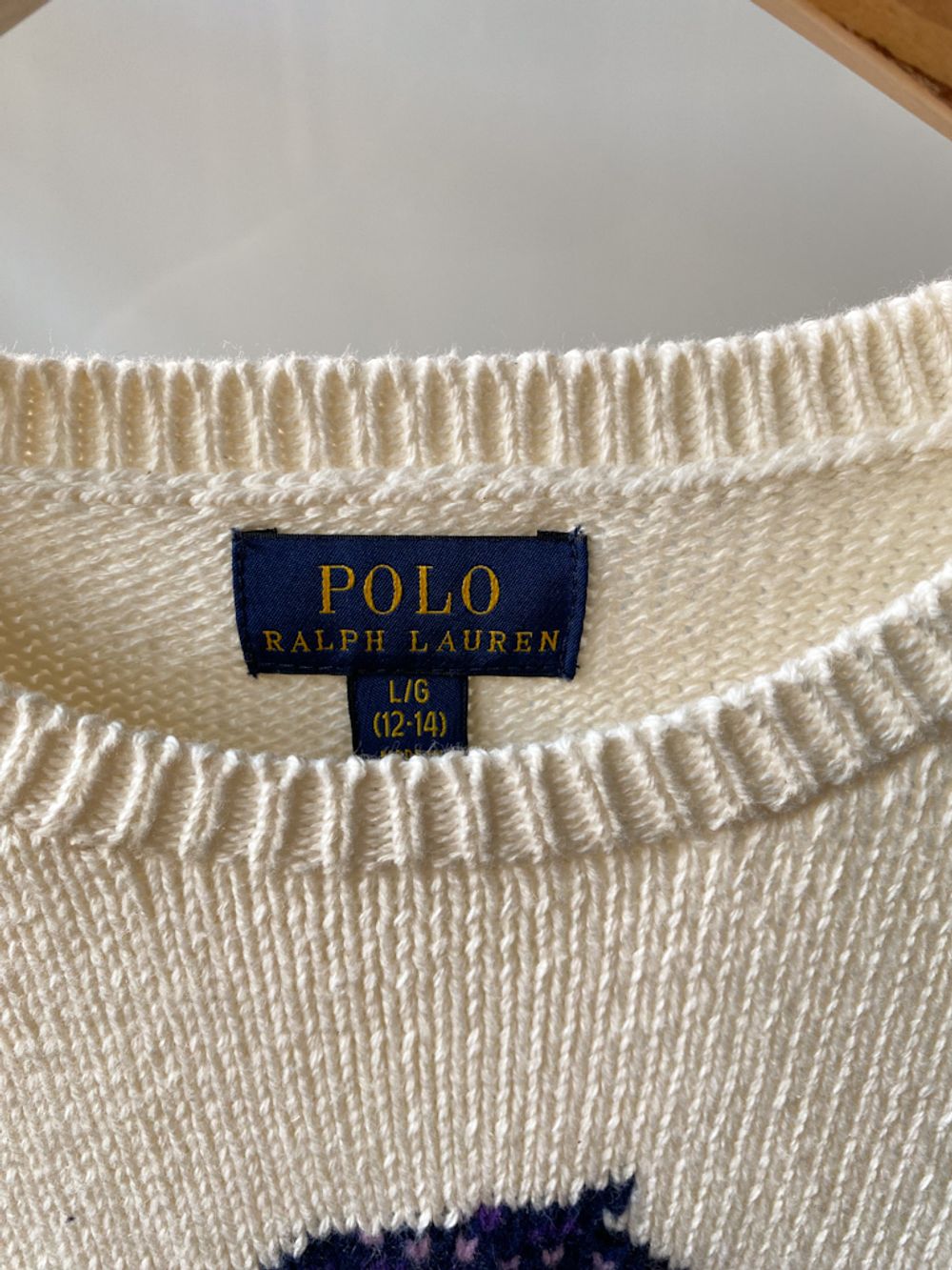 Хлопковый свитер Ralph Lauren, 164