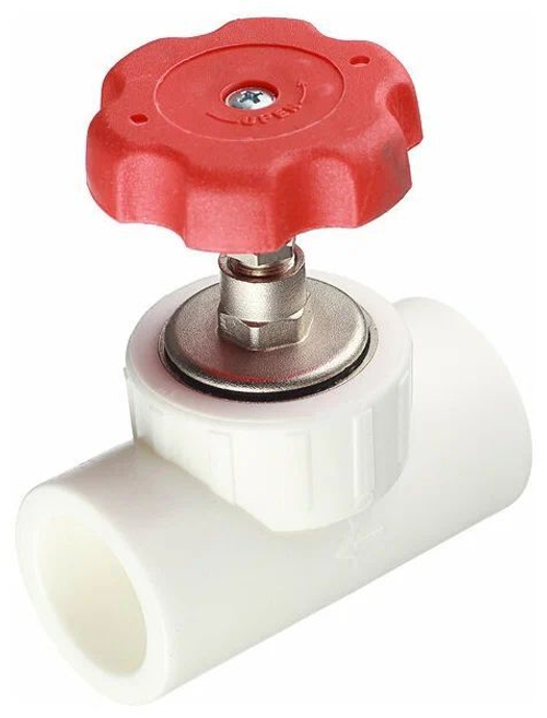 Вентиль Белый PP-RTP d 32x1