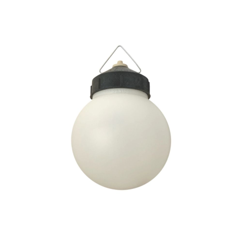 Светильник ЭРА НСП 01-60-003 подвесной Гранат полиэтилен IP44 E27 max 60Вт D150 шар белый