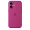 Чехол Apple iPhone 16 Silicone Case with MagSafe Fuchsia MYY53