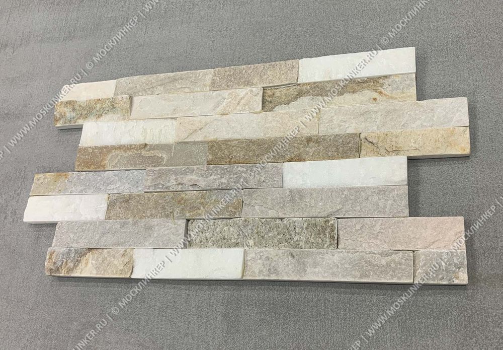 Натуральный камень Сланец бежевый Pharaon 360x100x6-13 Лайт