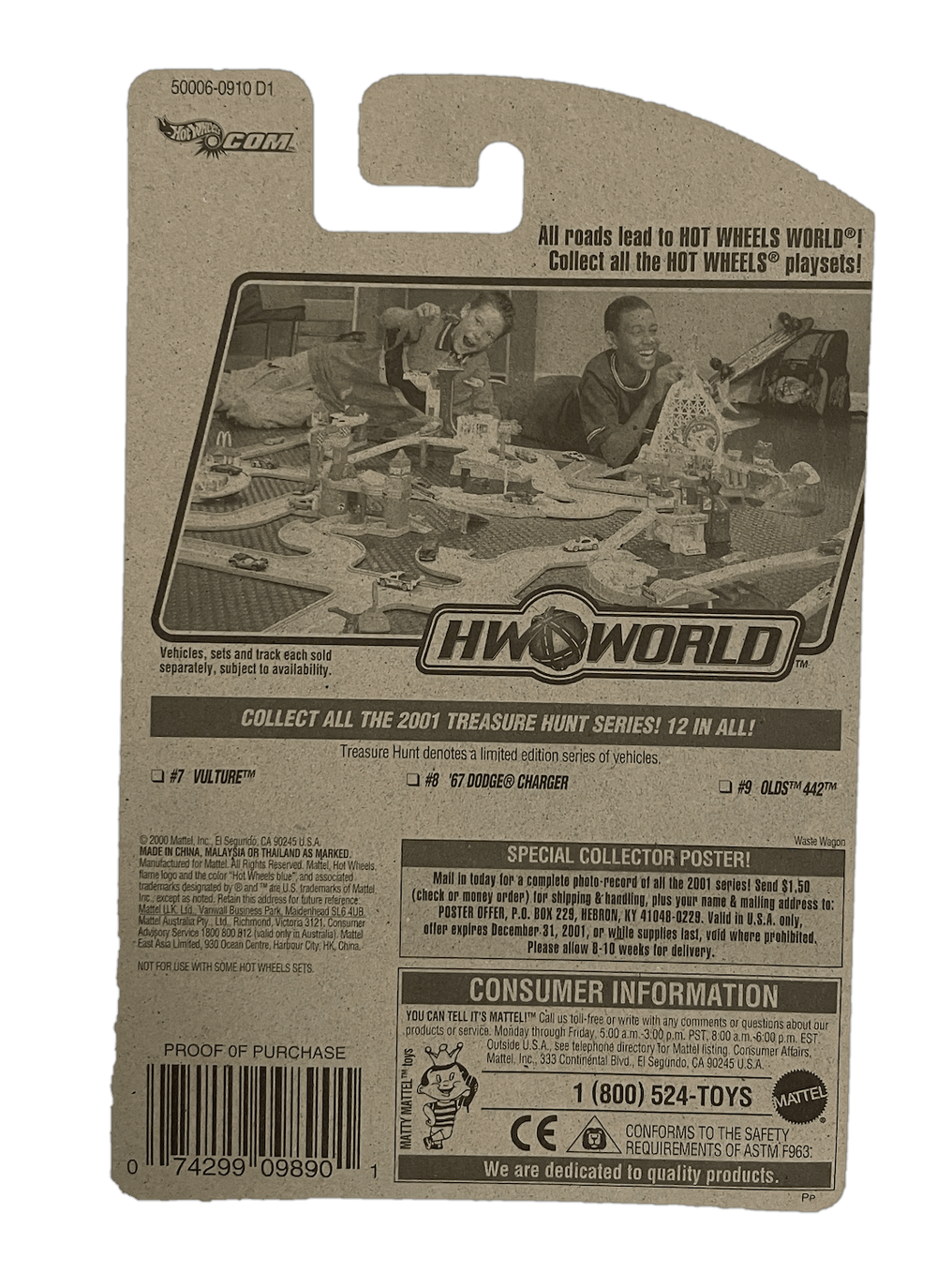 Hot Wheels Treasure Hunt Vulture (2001)