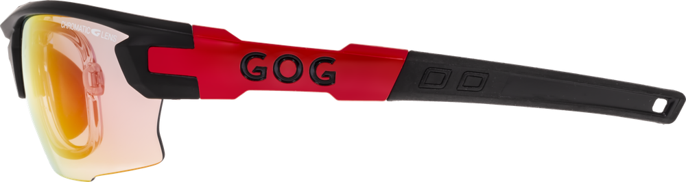 Спортивные очки GOG Steno C / Matt Black-Red / Photochromic Red Lens