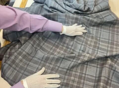 Ткань костюмная (Италия) 100% шерсть ш-150см цена за 1 м