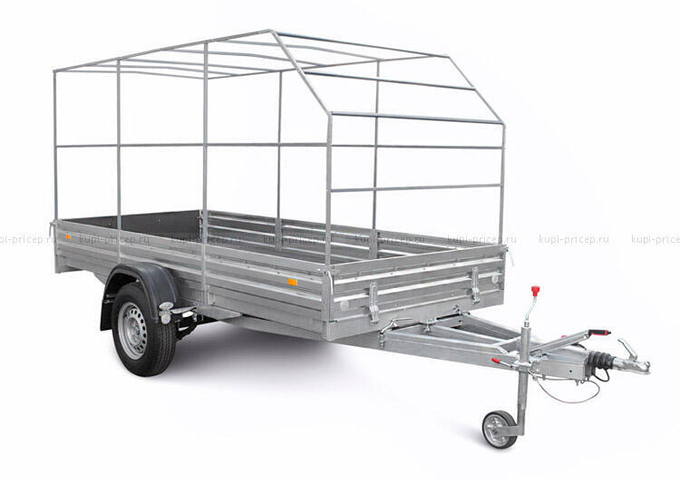 Сборка тента на прицеп