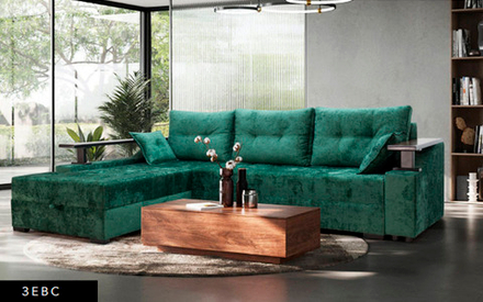 Угловой диван Зевс Амарант