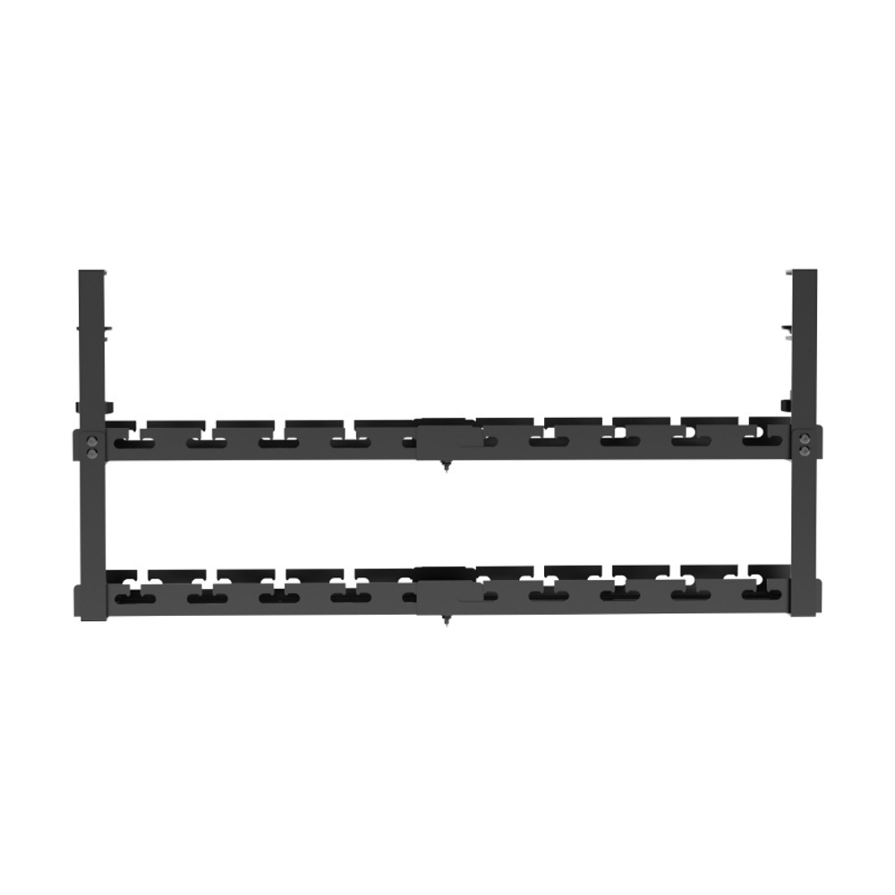 Кабель-канал Cactus CS-CM-700-2BK для столов 72.8x13.5x34.2см черный