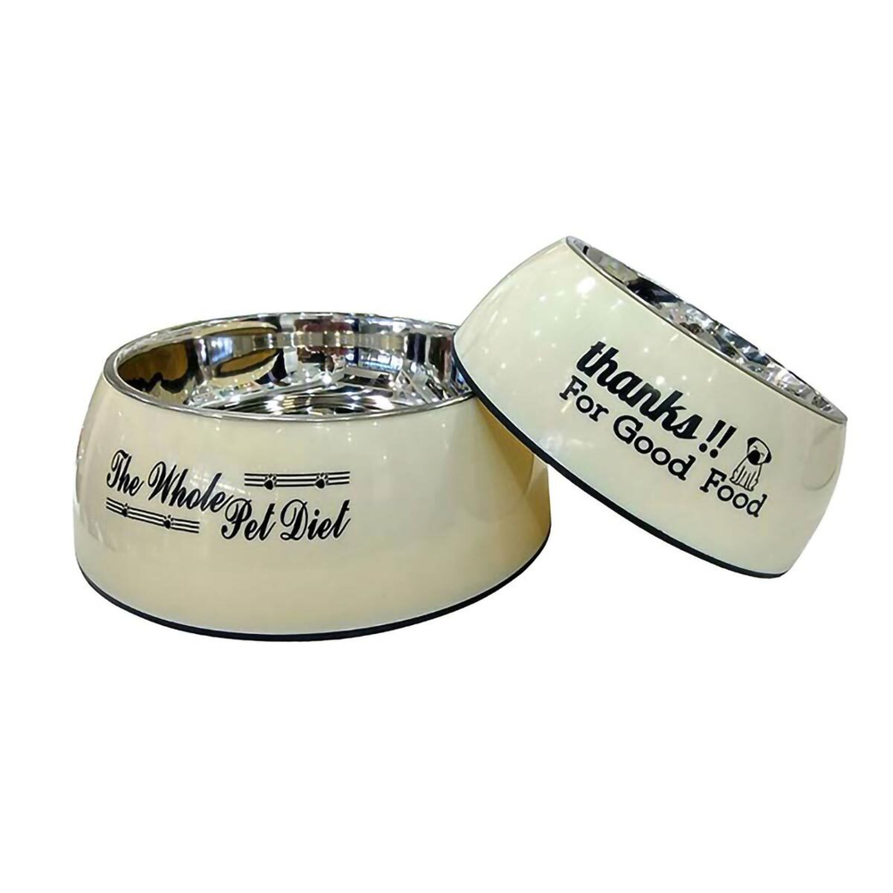 DOGMAN Миска металлическая на подставке, 0,48 л