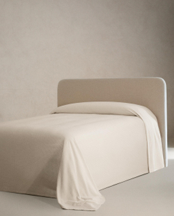 Zara Home покрывало из хлопка, бежевый · 1163/006